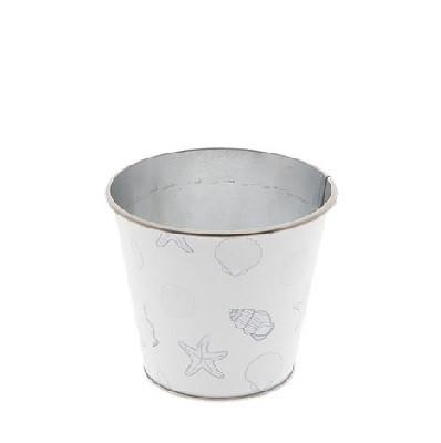 Maritime Zinc Ocean pot d11*10cm