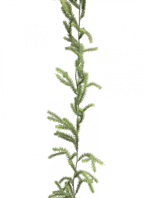 SILK FLOWERS - PICEA PINULA GARLAND GREY 180CM