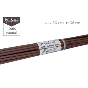 Kratiste Biodegradable climbing stake 50 cm - Ø 0,8 cm - packed per 5 pieces bundel of 10 pieces