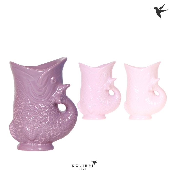 <h4>Kolibri Home Fish pot lila mix</h4>