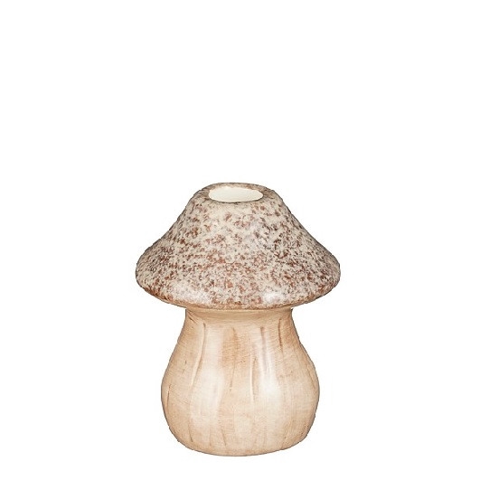 <h4>Herfst Paddenstoel kandelaar d08.5*10.5cm</h4>