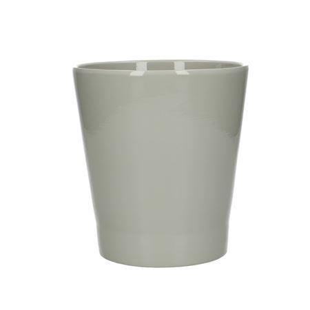<h4>Keramische Pot H%grijs</h4>