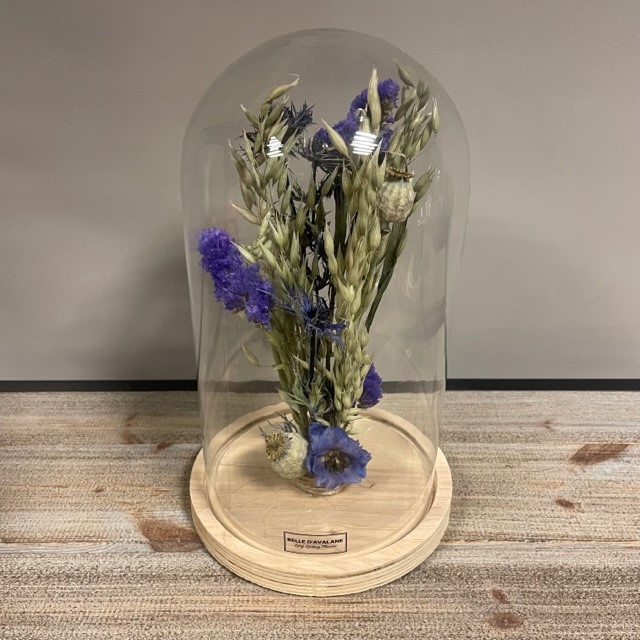Stolp d17x28h mix lila-blauw droog