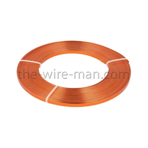 ALUMINIUM WIRE PLAT ORANJE 10M