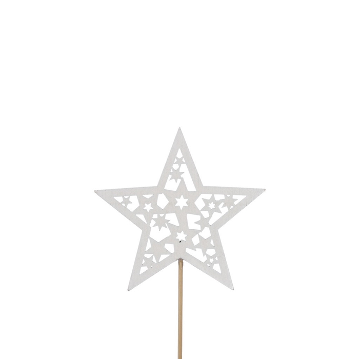 Christmas sticks 20cm Star 9.5cm