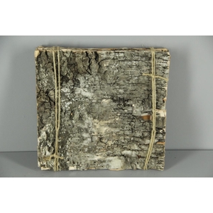 Birch Bark Pack 30x30cm(6p)Nat
