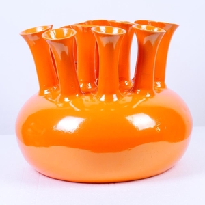 Alu Vase Antique Orange O 50cm