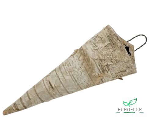 BIRCH HANGING HORN WITH PLASTIC d9 h23