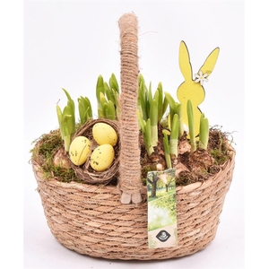 Jute hengselmand 22x19cm