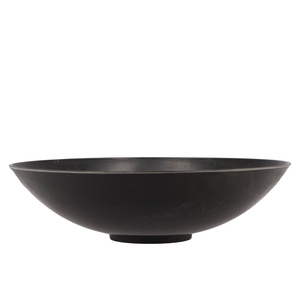 Melamine Grey Bowl Round 35x9cm