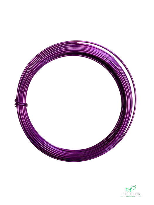 ALUMINIUM WIRE 2MM PINK 100GR