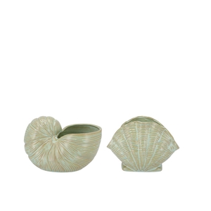 Dion Green Pot Snail Ass 16x12x11cm