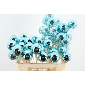 Stick Ball Mirror C. Ø6cm Blue