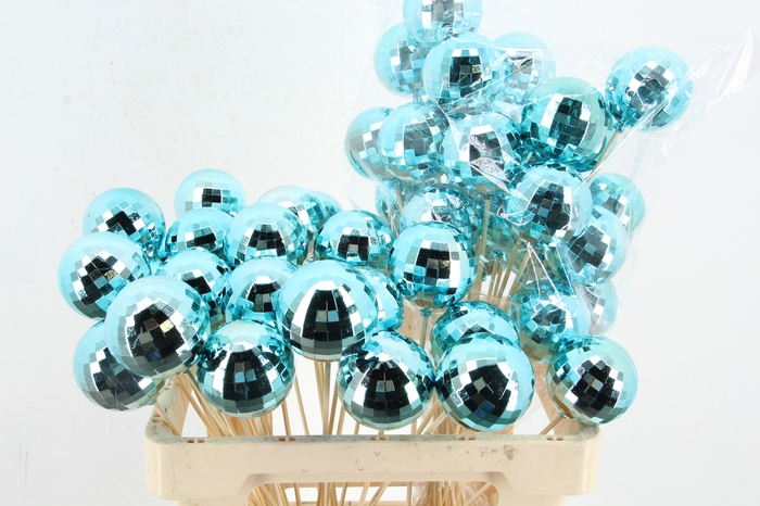 <h4>Stick Ball Mirror C. Ø6cm Blue</h4>