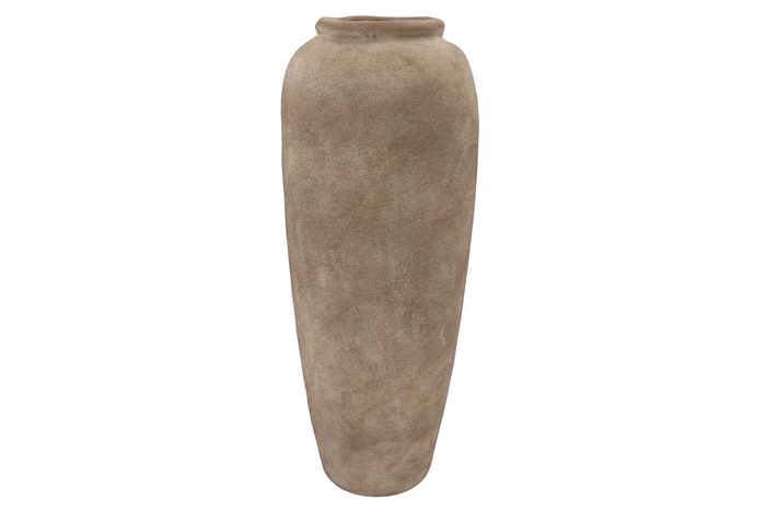 Florence Antique Bronze Vase Long 23x23x64cm Nm