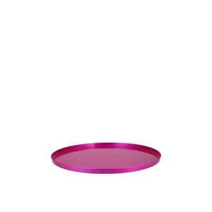 Coaster Jolly Fuchsia Tray Metal 26x2cm