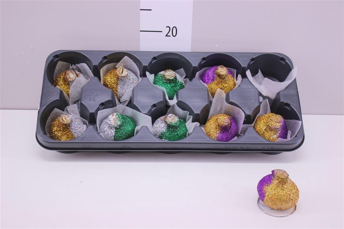 <h4>Hippeastrum Wax Duocolor Glitter</h4>