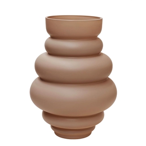 Maputo M matte sand Ø22 x H30 cm  H:30 x B:22 x D:3 /S: Matte Sand