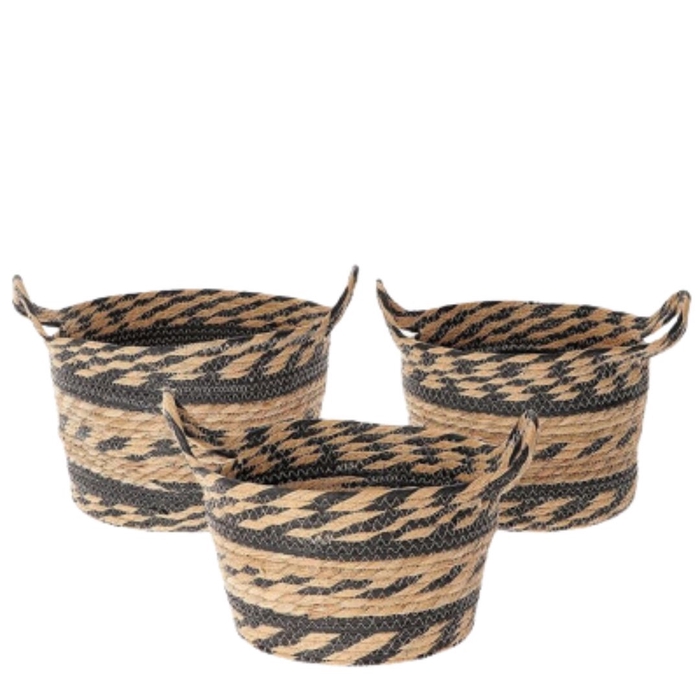 <h4>Basket sets Luevo S/3 d31*20cm</h4>