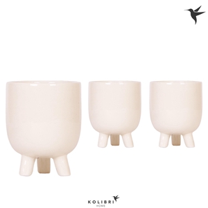 Kolibri Home Gummy pot travertine