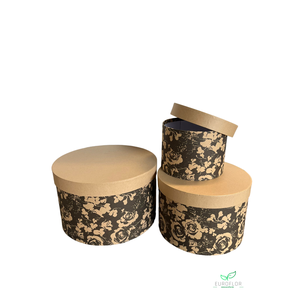 HOEDENDOOS MOKA 3BOXES 24X14,5H 27X18H 33X20H