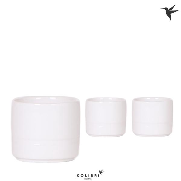 <h4>Keramische pot H%</h4>