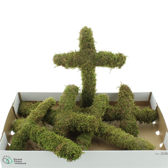 Moss Pres Cross Green (34cm X 26cm)