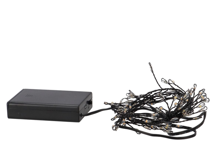 <h4>Led Light Chain Black Cluster 100 Lamps</h4>