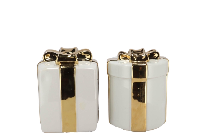 Joy Cozy Gold Vase Present 16x20cm Nm