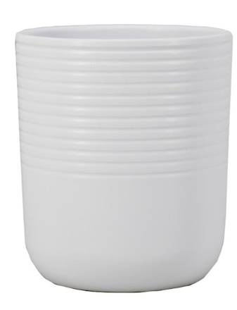 Coupe Donny d26 h14cm blanc mat 3x es/12
