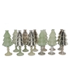 Jazz Nordic Green Vase X-mas Tree Ass 11x28cm
