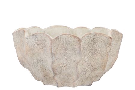 <h4>Alaska Wavy Sand Bowl 30x30x15cm</h4>