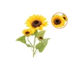 Silk Sunflower Yellow 95cm