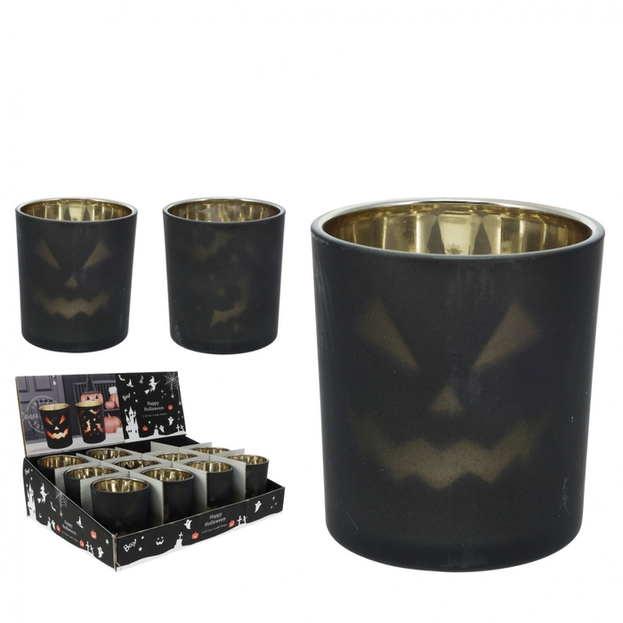 <h4>Halloween Tea light holder Halloween d05.5*6.5cm</h4>