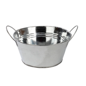 Bowl Berlin zinc 16xH7.5cm