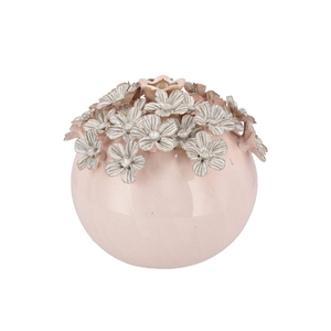 Daisy Pink Vase Flower 23x23x21cm