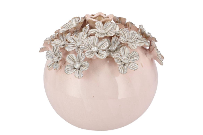 <h4>Daisy Pink Vase Flower 23x23x21cm</h4>