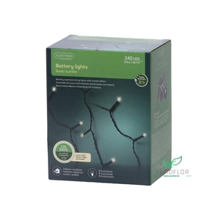 LAMP LED DURAWISE OUTDOOR WARMWHITE 1790CM 240LAMPS (op batterijen)