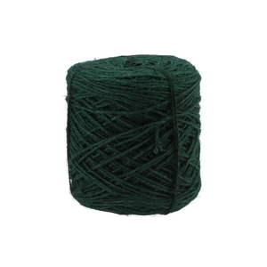 Ribbon Flax Cord Jute Dark Green 3,5mm 1kg
