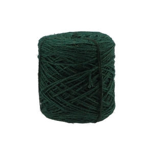 Ribbon Flax Cord Jute Dark Green 3,5mm 1kg