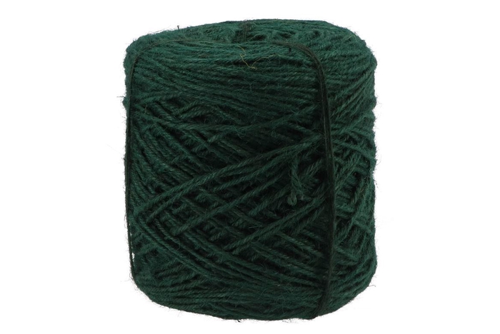 <h4>Ribbon Flax Cord Jute Dark Green 3,5mm 1kg</h4>
