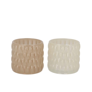 Jazz Sand T-light Bubble Ass 10x9cm