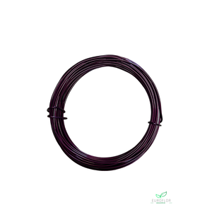 ALUMINIUM WIRE 2MM BORDEAUX 100GR