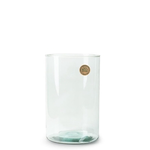 Glass Eco cylinder d17*27cm