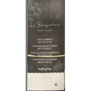 Étiquettes prix par 300 la bouquetterie