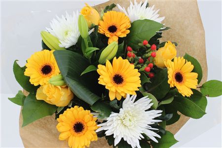 <h4>Boeket Anastasia Geel</h4>