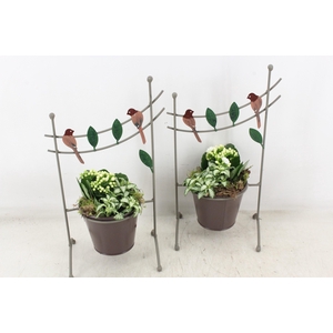 arr2 TD - Metaal standaard vogel