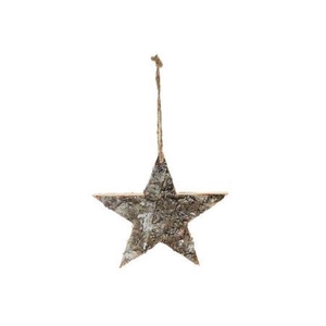 Hanger Snow Star L20w20h1 Grey