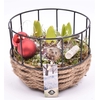 Gaasmand met touw 18cm