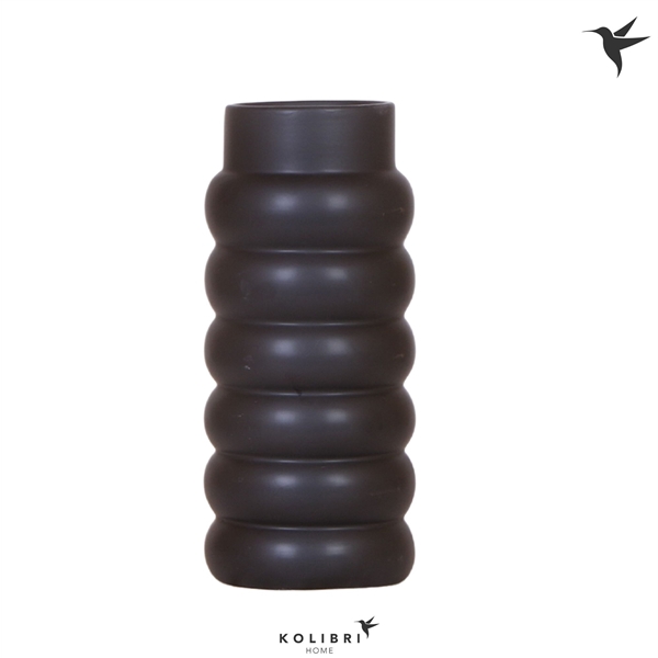 <h4>Kolibri Home Bubble pot black fall</h4>